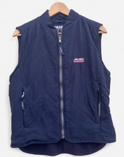 Musto Navy Blue Fleece Lined Gilet Vest Bodywarmer- Small