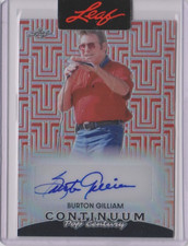 2023 Leaf Pop Century Continuum BURTON GILLIAM Autograph RED AUTO 29/49
