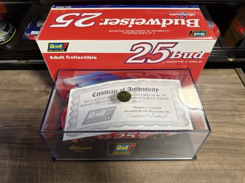 1996 Ken Schrader #25 Budweiser Chevy Monte Carlo 1:24 - Picture 3 of 3
