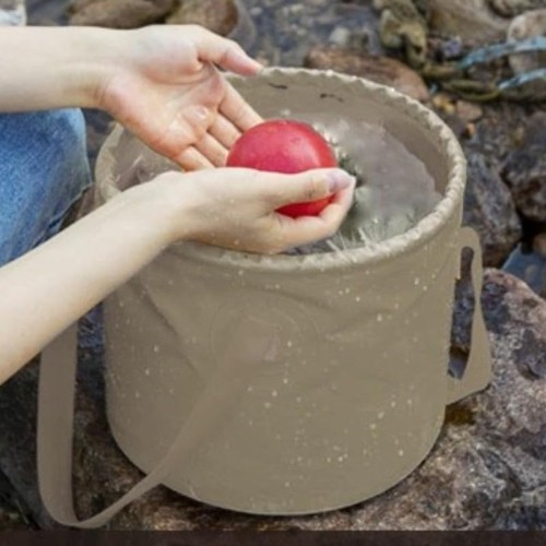 Ollapsible Bucket - Portable Foldable Multi-Use Bucket, 5 Gallon Buckett - Picture 5 of 12