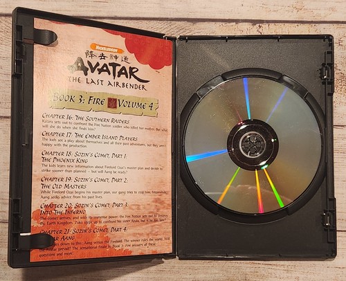 Avatar: The Last Airbender - Book 3: Fire Volume 4 (DVD, 2008) - Picture 4 of 4
