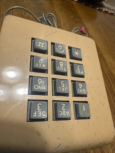 Gruppo parte tastiera telefonica vintage con circuito oscillatore? - Foto 3 di 21