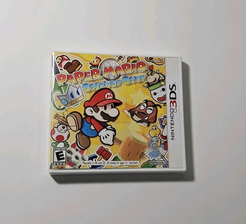 Paper Mario Sticker Star - Nintendo 3DS Complete in Box CIB *SAME DAY SHIPPING*
