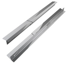 2pack/lot Stainless Steel Stove Gap Covers For Kitchen Worktop Edging Strip