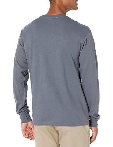 Soffe Men's Long-Sleeve Cotton T-Shirt Small Gunmetal - Bild 2 von 4