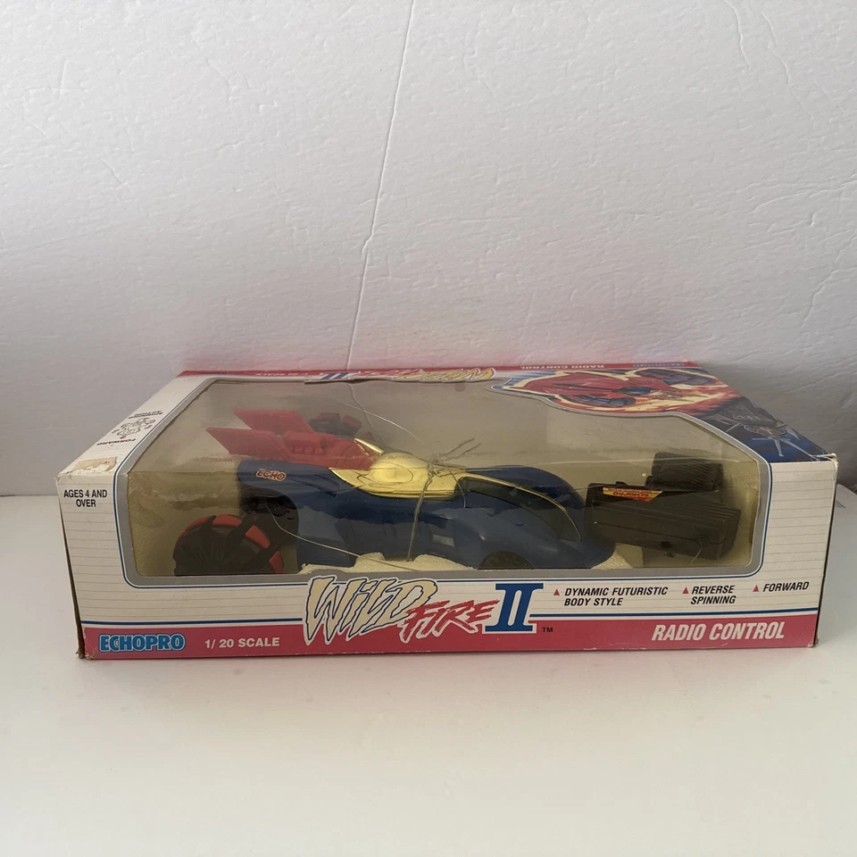 Echo Pro.  Radio Controller. Wild Fire II. 1/20 Scale. Blue Color.1996 No. 90178 - Image 4 of 4
