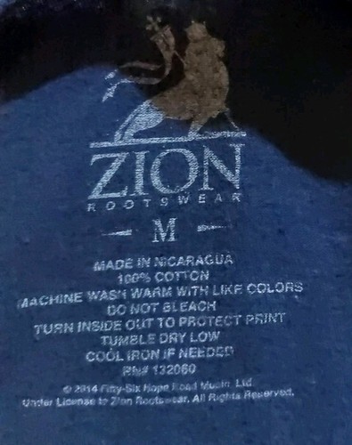 Bob Marley Rastaman Vibration T Shirt Size M Good Condition - Picture 6 of 7