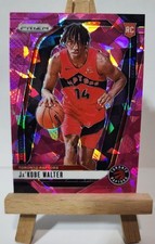 2024-25 Panini Prizm Basketball Pink Cracked Ice Prizm RC JaKobe Walter #223