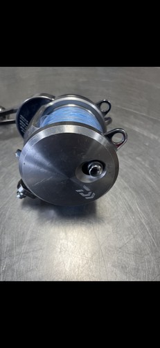 G73 - DAIWA Offshore Fishing Righthanded Reel SALTIGA LD60-2SPD Full Of Braid