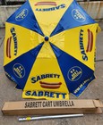 Sabrett Hot Dog Vending Umbrella *Metal Internals*