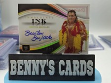 2023 Panini Immaculate Collection WWE Gold Foil Ink Auto 5/10 Brutus Beefcake
