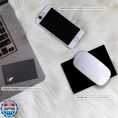 Mouse Pad Adhesive Bottom - Sticks to Any Surface - Portable - Webcam Covers - Picture 5 of 5