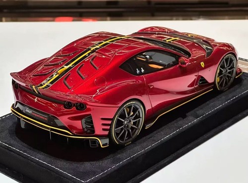 *SUPER RARE* HH Model 1/18 Ferrari 812 Competizione Rosso Fuoco Red LIMITED - Picture 2 of 17