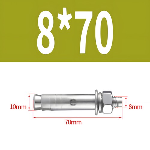Loose Bolt Shield Sleeve Anchor Masonry Brick Wall Fixing Rawl Stainless Steel - Picture 11 of 46