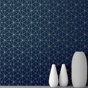 Téléchargement gratuit Images Monde De Papier Peint Metro Prisme Geometrique Triangle Bleu dernière par
