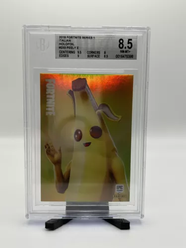 2019 Panini Fortnite Series 1 Holofoil #233 Peely Italy BGS 8.5