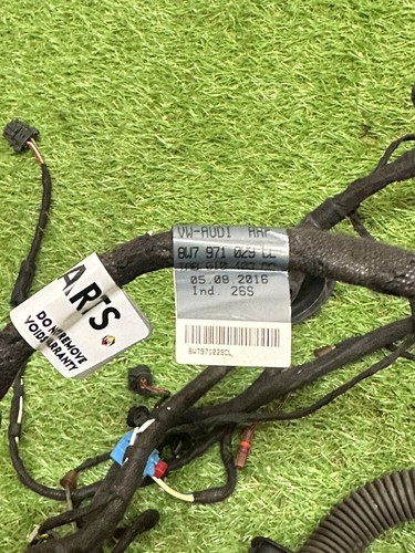 AUDI A5 MK2 Front Left Door Wiring LHD 8W7971029CL CAB GENUINE #1848 - Picture 8 of 8
