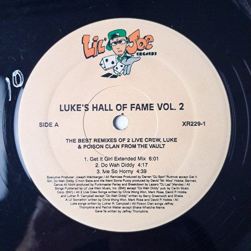 Diverse - Luke's Hall Of Fame Vol.2 (1997, Lil' Joe Records LP) Disk One Only - Bild 1 von 6