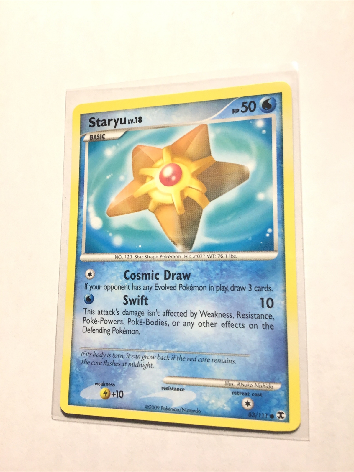 STARYU - 83/111 - Rising Rivals - Pokemon Card - LP