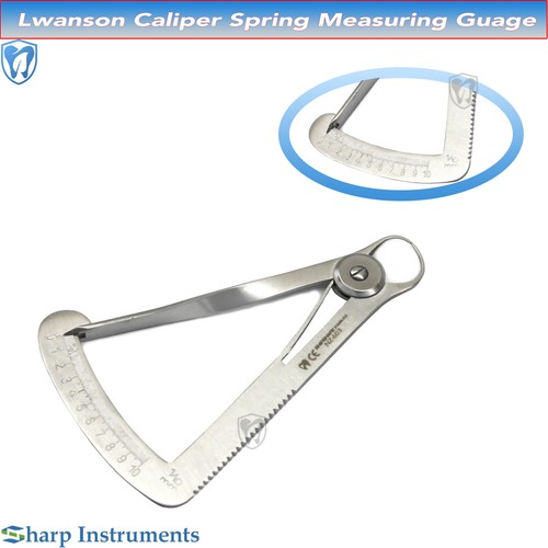 Lawson Guage Orthodontic Diamond Caliper Dental Tenth Measuring Spring Guage - Picture 1 of 2