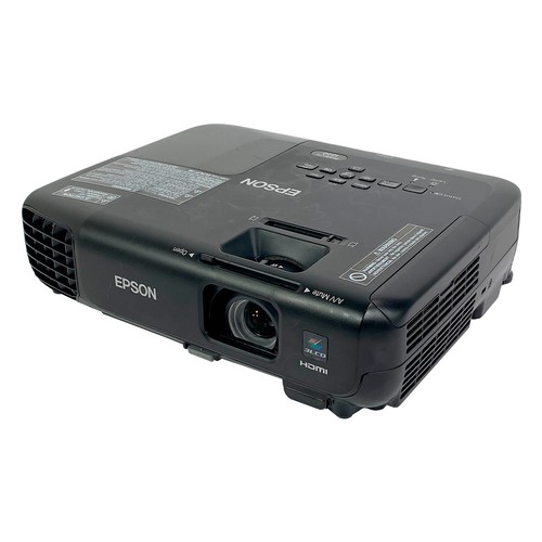 Epson PowerLite 1222 3LCD Projector Wireless 3000 ANSI HD 1080i HDMI w/Bundle - Picture 2 of 9