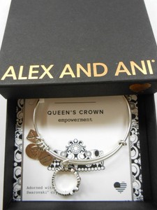 Alex-and-Ani-QUEENS-039-S-CROWN-Bracelet-Rafaelian-Silver-NWTBC-SPRING-2017
