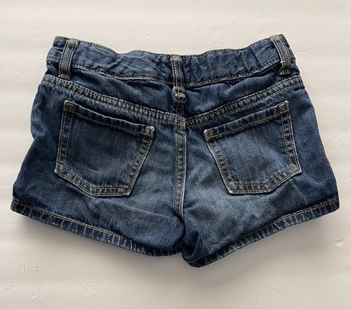 Old Navy Jean Shorts Girls 8 R Blue Medium Wash Shorty - Picture 2 of 6