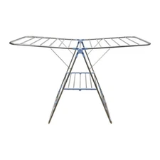 Folding Collapsible Clothes Drying Rack Clotheslines Laundry Hangers