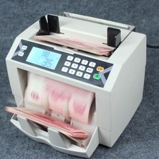 Digital Money Counter EURO US DOLLAR Bill Cash Counting Machine 110V/220V