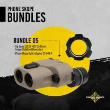 Sig Sauer Zulu6 HDX 12x42 With Free Phone Skope C3 adapter