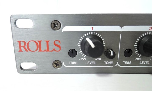 ROLLS RM82 8 CHANNEL RACK MOUNTABLE MICROPHONE LINE MIXER - FULLY WORKING - 第 13/17 張圖片