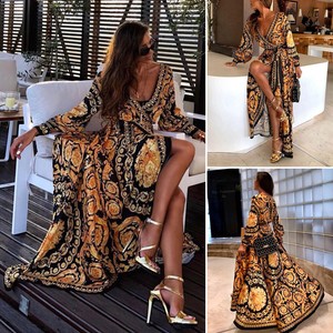 Women-BOHO-Long-Evening-Party-Cocktail-Prom-Floral-Lady-Summer-Beach-Maxi-Dress