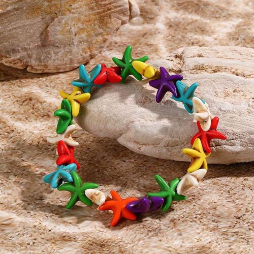Shell Turtle Bead Handmade Braided Beach Anklet Bracelet Foot Women Boho Jewelry - Picture 2 of 18