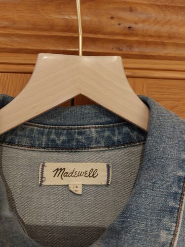 Madewell. Size 14. Denim Shirtdress. Worn Once £125.00 - Picture 3 of 7