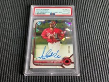 2022 BOWMAN ALLAN CERDA *ATOMIC REFRACTOR AUTO #82/100 PSA 10 GEM MINT*  REDS