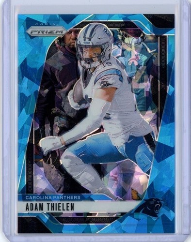 Adam Thielen 2024 Panini Prizm Blue Ice #39 Carolina Panthers 75/99