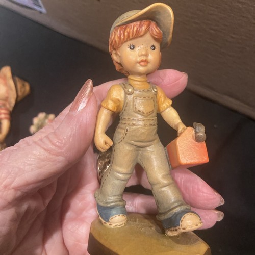 Anri Ferrandiz Set Of 3 Little Boy Figurines - Picture 10 of 12