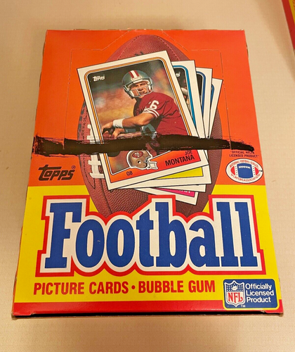 NEU versiegeltes Wachspaket aus Etui! 1988 Topps NFL Football Bo Jackson RC PSA 10 GEM? - Bild 2 von 5