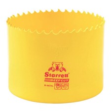 Starrett DCH0300-G - HSS Deep Cut Holewaw With Extra Cobalt 3" (76MM)