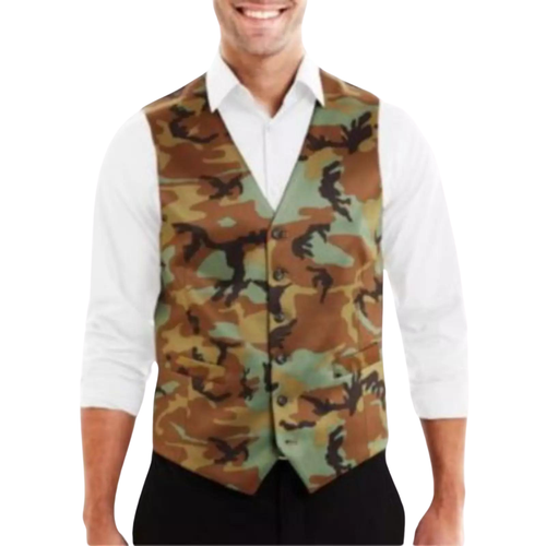 JF J. Ferrar Camo Vest Sizes S, M, L New Msrp $60.00  - Picture 1 of 2