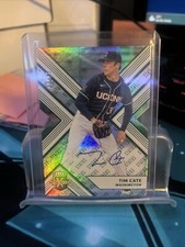 2018 Panini Elite Extra Edition - Autographs Status Emerald Die-Cut #64 Tim Cate