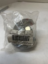 9/16" Forged Steel Wire Rope Clip, U-Bolt Cable Clamp, New, 4DV40B