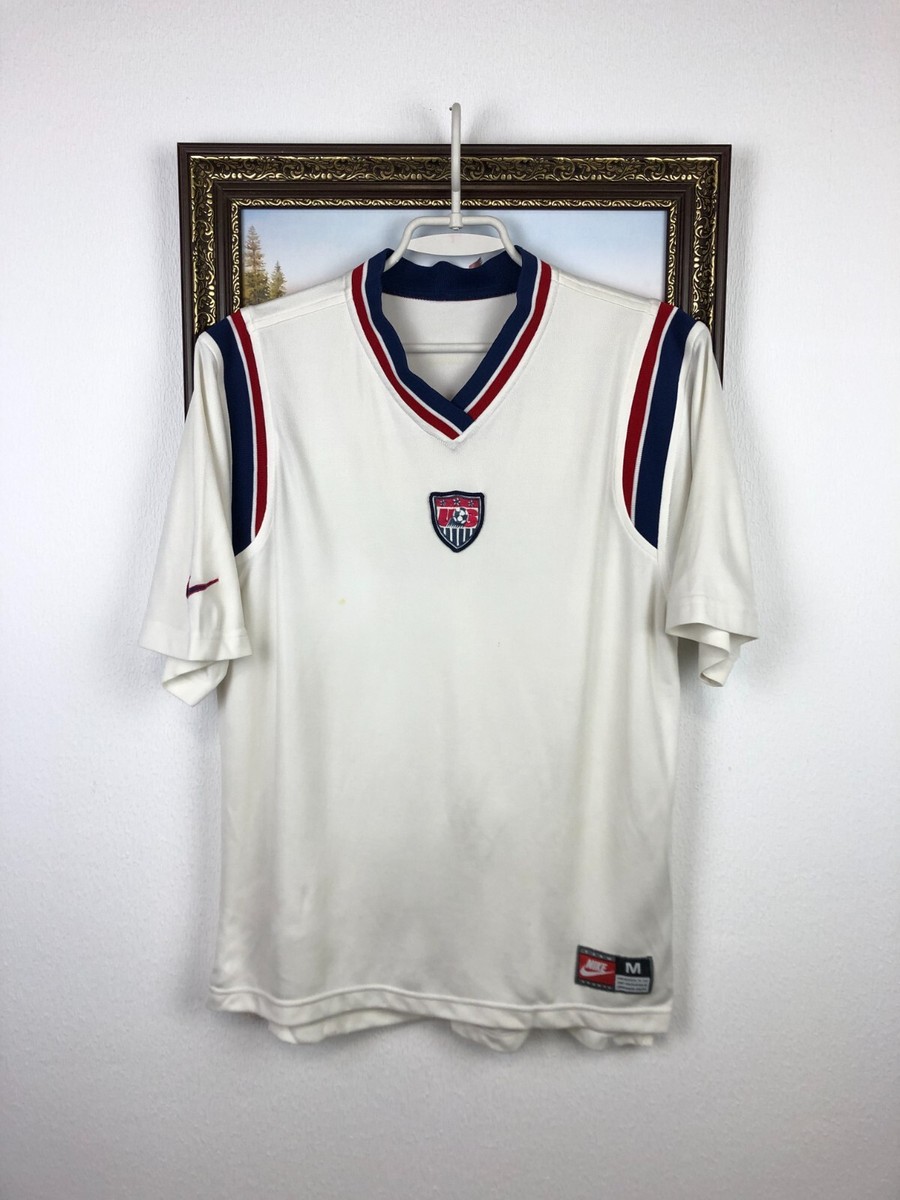 Vintage 90's Nike USA Football Shirt Soccer Jersey Mens