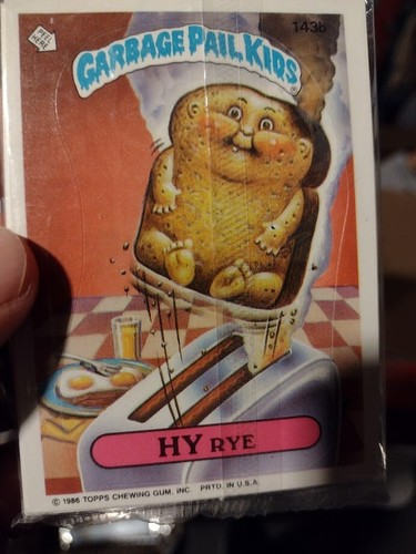 2X Topps Garbage Pail Kids SERIES 4, Sealed 1986 24 Card Jumbo Packs GPK not wax - Picture 7 of 7