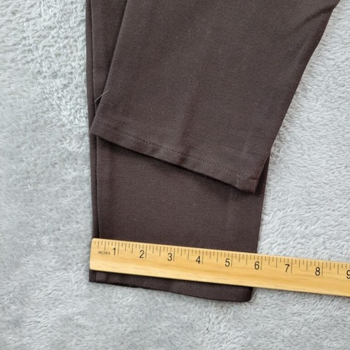 So Slimming By Chicos Jegging Pants Womens Small 28X26 Brown Elastic Waist - Picture 6 of 11
