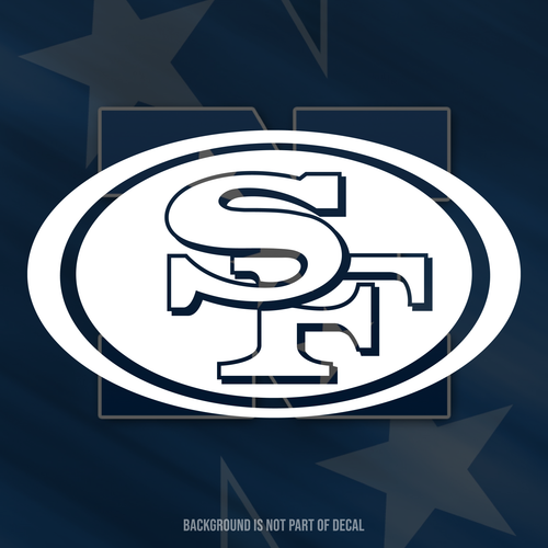 San Francisco 49ers Vinyl Decal Sticker - Picture 1 of 3