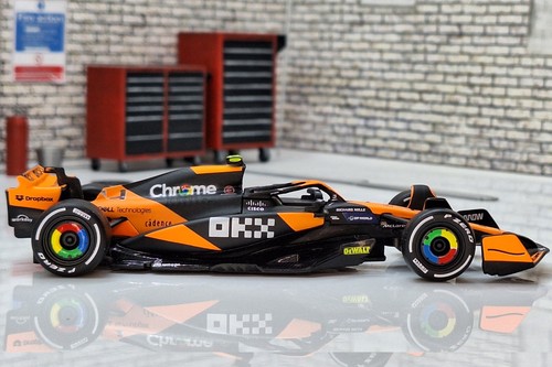F1 MCLAREN MCL38 2024 LANDO NORRIS 1:43 Scale Model DAMAGED BOX WINDOW - Bild 2 von 6