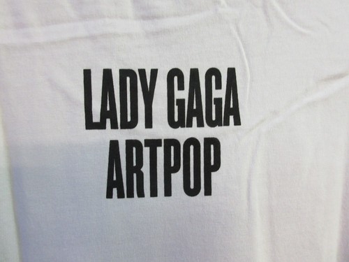 CAMISETA DE MÚSICA DE CONCIERTO DE BANDA POP DE MERCHANDISING OFICIAL DE LADY GAGA TALLA GRANDE - Imagen 5 de 5