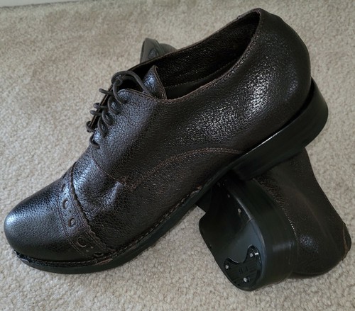 Oxford Pawelk's Grano Cuero Captoe para Hombre EU45/US12 - Imagen 3 de 12