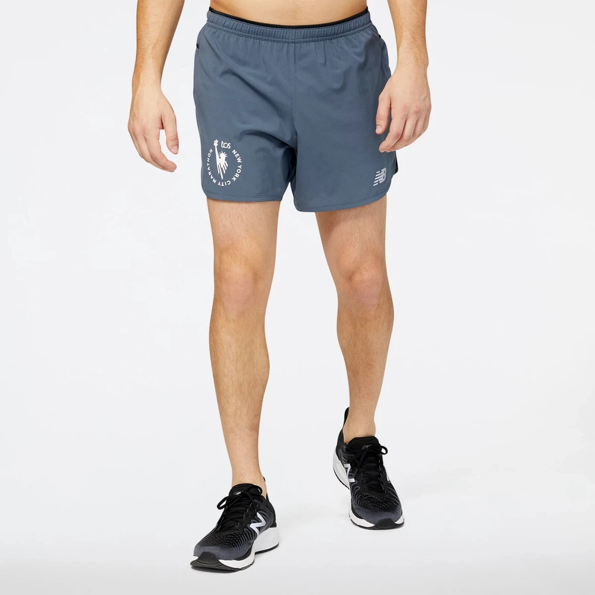 New Balance NYC Marathon Impact Run 5 Inch Short XS Thunder